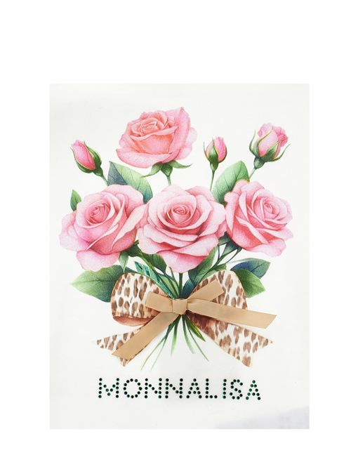 T-shirt, bambina, logata. MONNALISA | 11F628 62020001
